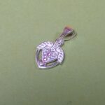 Silver Serenity: Artisan-Crafted Pendant