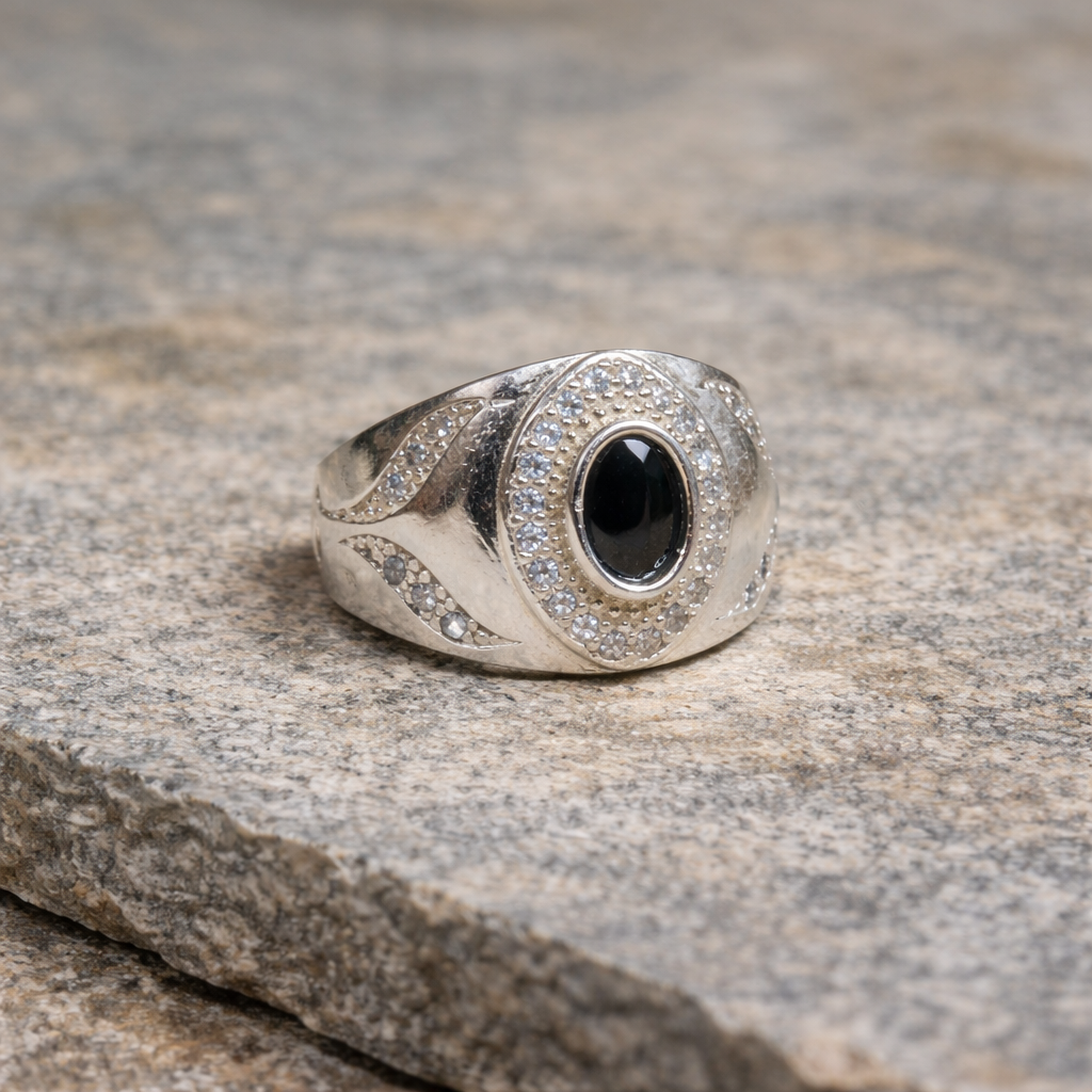 ChatGPT Image Feb 17, 2026, 10_43_05 AM Elegance in Silver: A Gents Ring to Command Attention