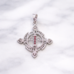 Divine Grace: Silver Shri Ram Pendant