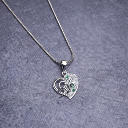 Eternal Embrace: Heart Pendant (only pendant)