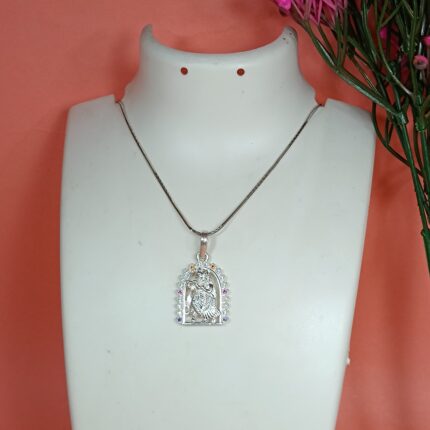 Divine Union: Radhe Krishna Pendant (Without Chain)