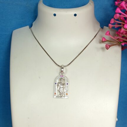 Divine Melody: Krishna Pendant
