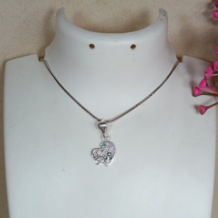 Eternal Embrace: Heart Pendant