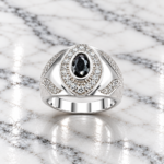 Elegance in Silver: A Gents Ring to Command Attention