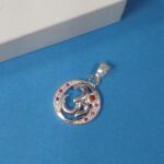 Zen Essence: Silver OM Pendant