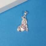 Divine Grace: Silver Krishna Pendant