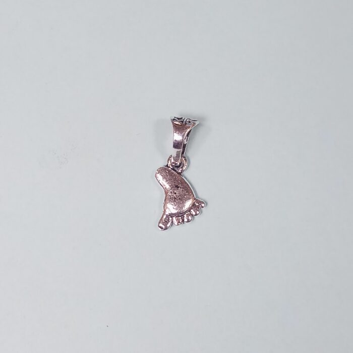 Tiny Toes: Silver Baby Foot Pendant