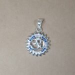 Divine Harmony: Silver OM Pendant