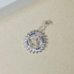Divine Harmony: Silver OM Pendant