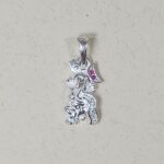 Divine Blessings: Silver Ganesh Pendant