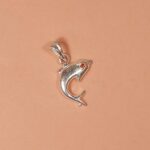 Serenity in Silver: Silver Fish Pendant