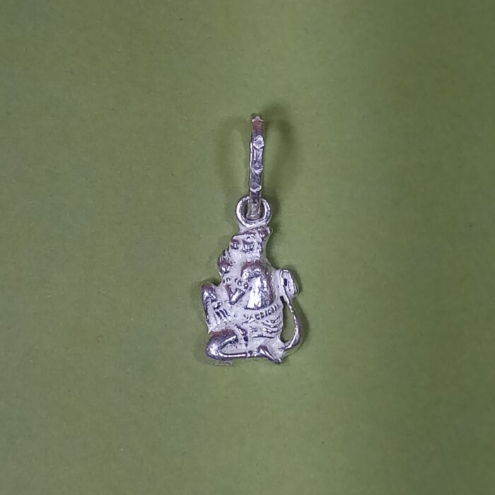 Strength in Silver: Silver Hanuman Pendant