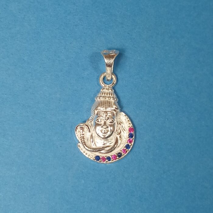 Divine Vigor: Silver Shiv Pendant