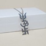 Timeless Twinkle: 925 Sterling Silver Chain Pendant