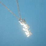 Timeless Twinkle: 925 Sterling Silver Chain Pendant