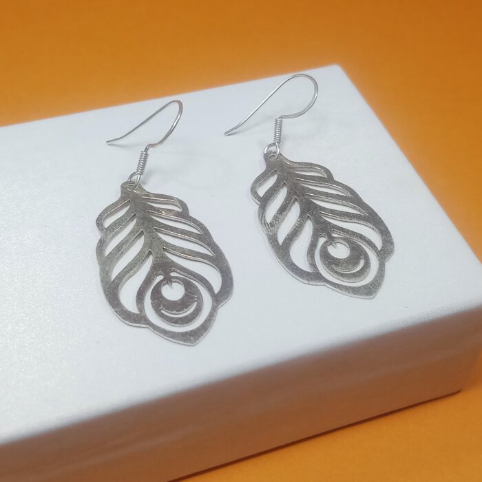 Silver Serenity: 925 Sterling Elegance Earrings