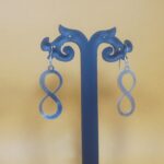 Eternal Embrace: 925 Sterling Silver Infinity Earrings