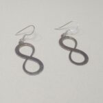 Eternal Embrace: 925 Sterling Silver Infinity Earrings
