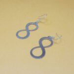 Eternal Embrace: 925 Sterling Silver Infinity Earrings