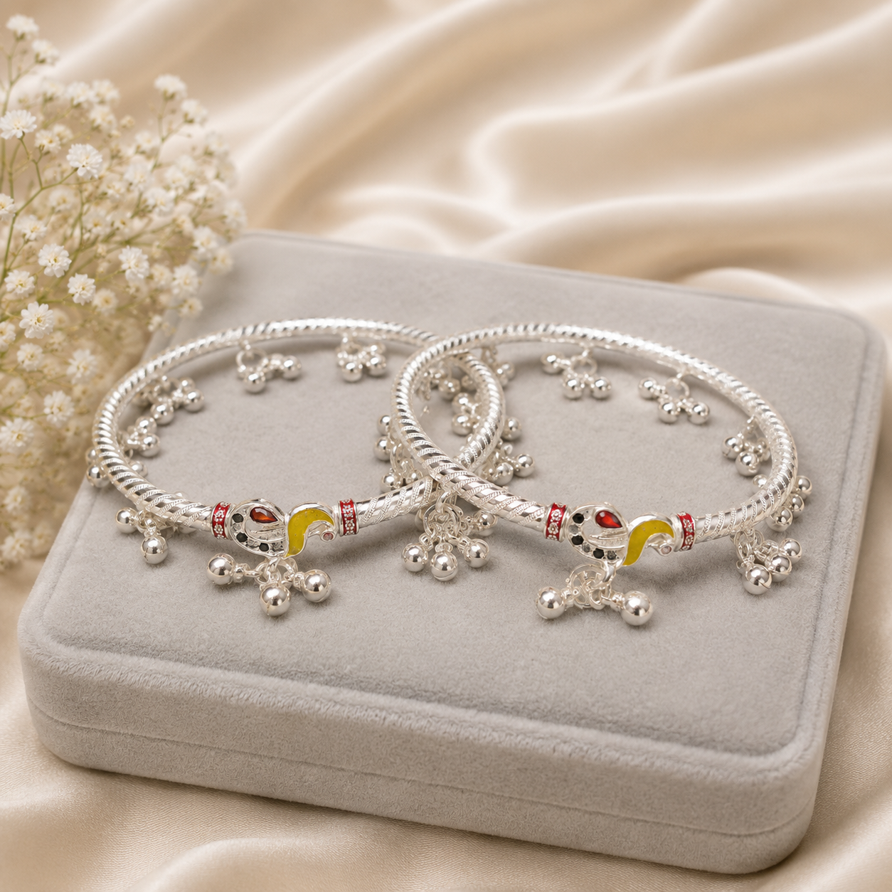 Aug 26, 2026, 04_32_08 PM Moonlit Elegance: Sterling Silver Leg Kada