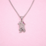 Divine Blessings: Silver Ganesh Pendant