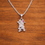 Divine Blessings: Silver Ganesh Pendant