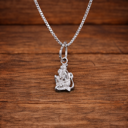 Strength in Silver: Silver Hanuman Pendant