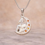 Sacred Vigor: Silver Shiv Pendant
