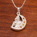 Sacred Vigor: Silver Shiv Pendant