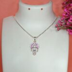 Divine Blessings: Silver Ganesh Pendant (Without Chain)