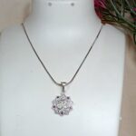 Eternal Harmony: Silver OM Pendant