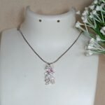 Divine Blessings: Silver Ganesh Pendant