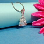 Divine Prosperity: Silver Ganesh Pendant