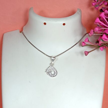 Eternal Love: Silver Heart Pendant