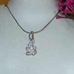 Strength in Silver: Silver Hanuman Pendant (Without Chain)