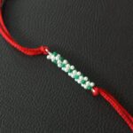 Elegant Silver 925 Beads Rakhi - Handcrafted for Love and Tradition