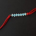 Pure Silver 925 Beads Rakhi: Timeless Elegance for Raksha Bandhan