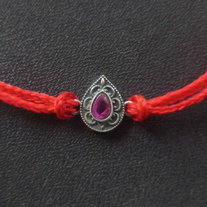 Celestial Silver 925 Rakhi: Bonding Hearts with Elegance