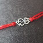 Silver 925 Trishul Rakhi: Divine Protection, Eternal Bond