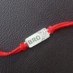 Brotherly Bond: Handcrafted Silver Bro Rakhi