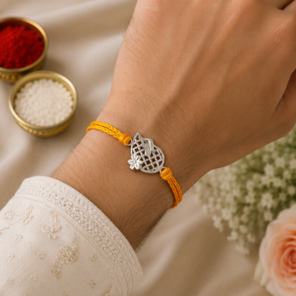 Divine Silver 925 Rakhi - Embrace the Bond