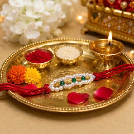 Silver Splendor Rakhi
