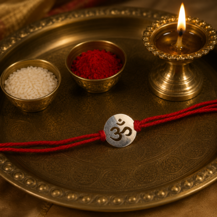 Om Bliss: Handmade Om Rakhi Collection