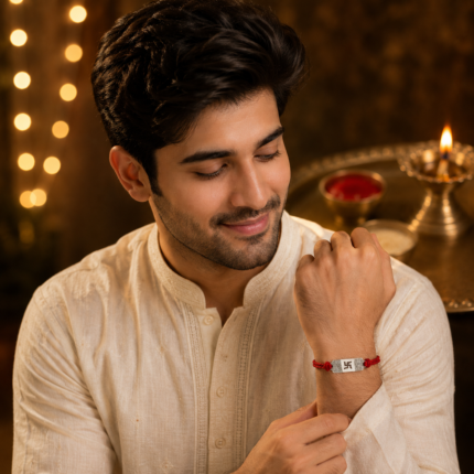 Swastik Rakhi: A Symbol of Auspiciousness and Protection