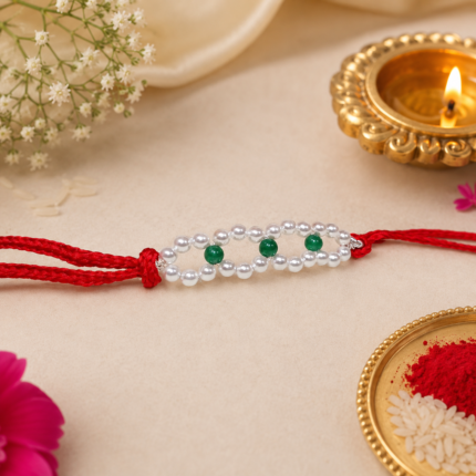 Silver Splendor Rakhi