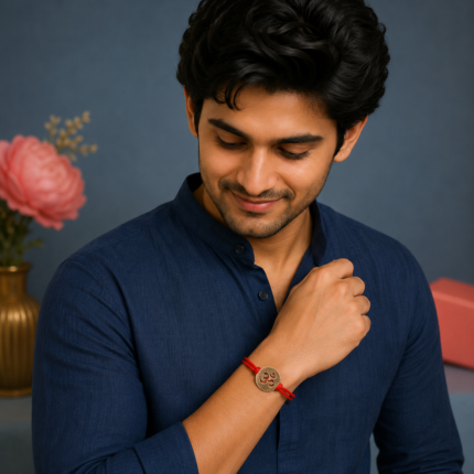 Om Bliss: Handmade Om Rakhi Collection