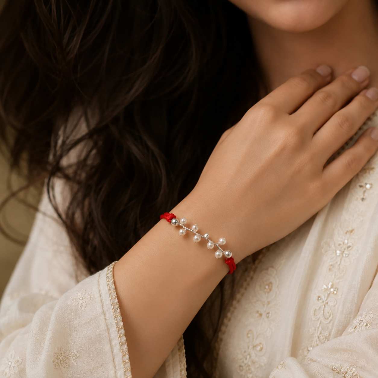 ChatGPT Image Jul 16, 2026, 05_54_18 PM 925 Silver Moti Rakhi: Timeless Pearl Elegance