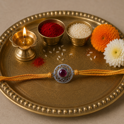 Shine Bright: Silver 925 Rakhi for Your Beloved Brother