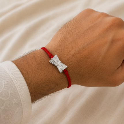Divine Silver 925 Damru Rakhi