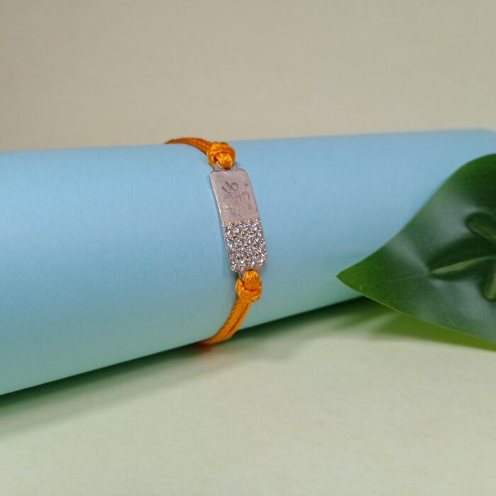 Elegant Silver 925 Rakhi: Celebrate with Radiance
